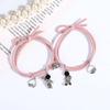 and Sea Men Zinc Zinc Alloy Eachother Hand Rope Valentine's Day Gift Couple Bracelet Magnet Wristband