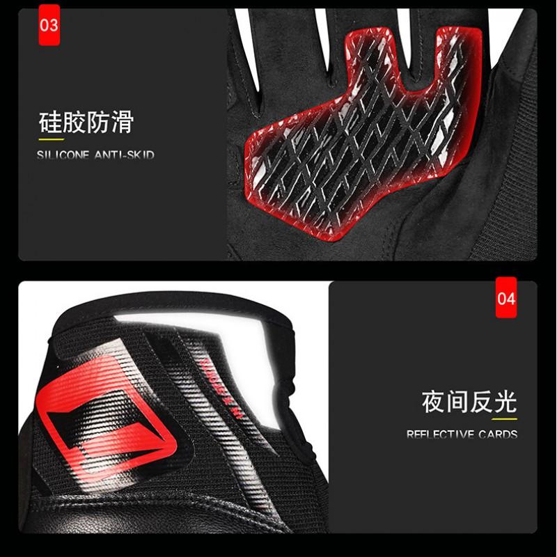 Motorcycle Racing Gloves With TPU Carbon Fiber Protection Breathable Summer Riding Men Women