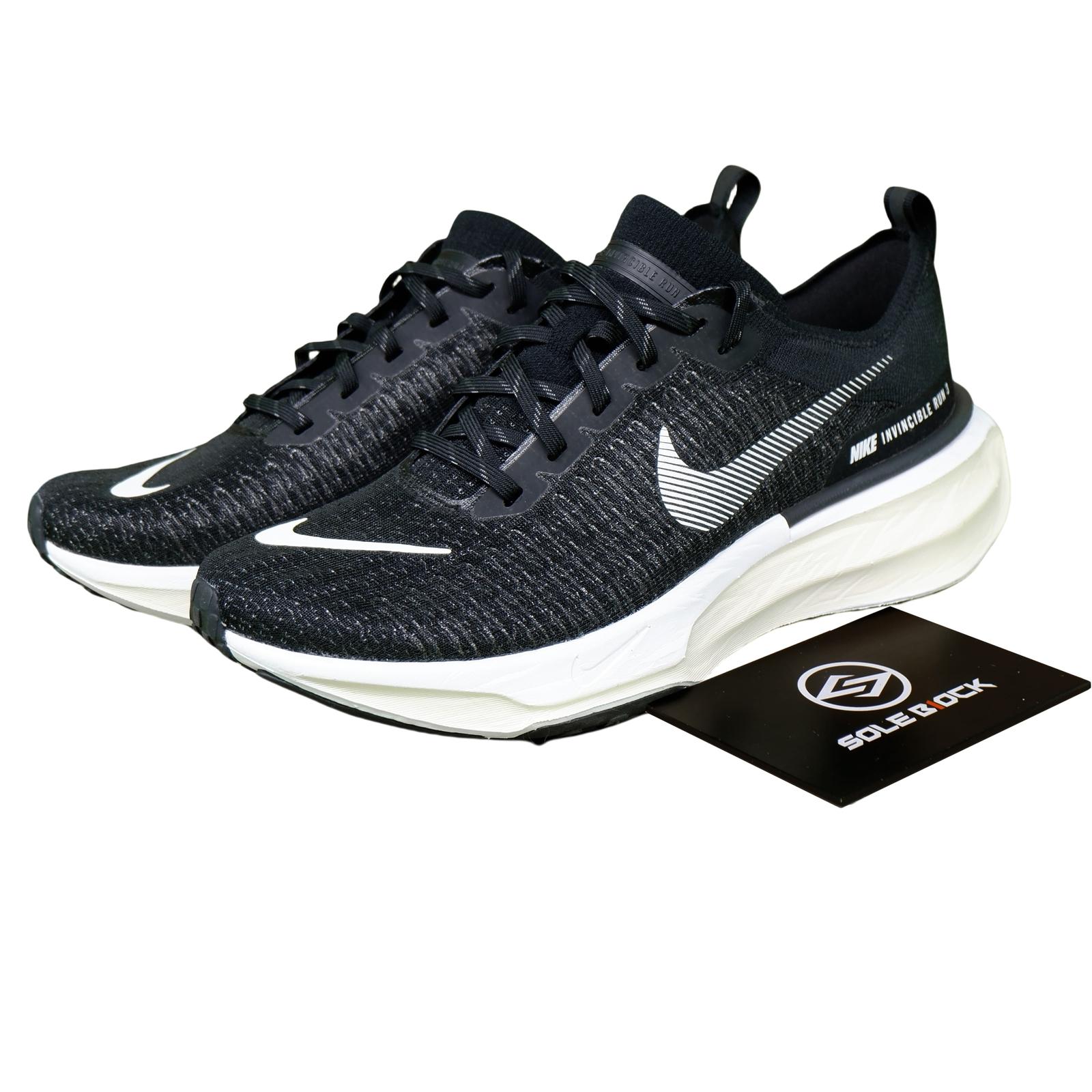 

Nike ZoomX Invincible Run Flyknit 3 Black White Men s DR2615-001 44.5