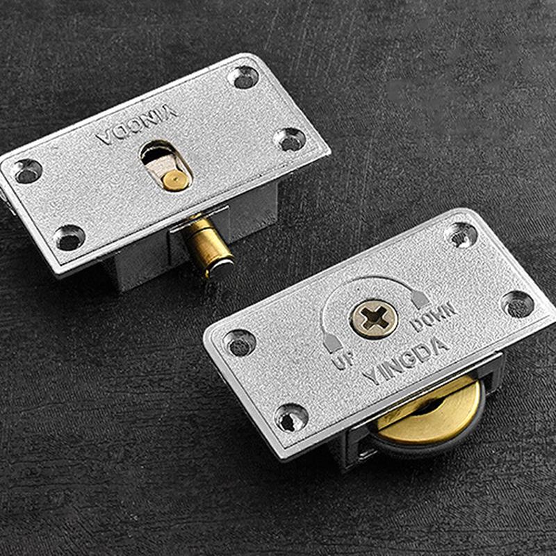 Sliding Door Roller Heavy Mute Cabinet Wheel Pulley Runners For Wardrobe Window Furniture Hardware Upper And Under Wheel