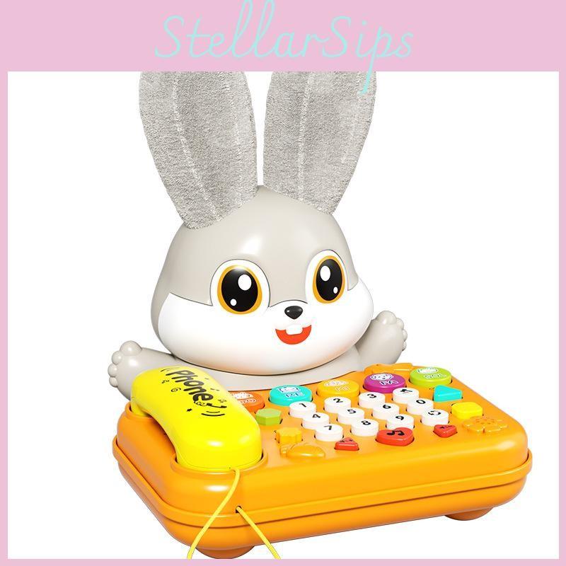 Simulation Telephone Rabbit With Tell Stories Children Educational Toy Gift