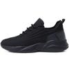New Men's Shoes Black Mesh Breathable Running Sneakers Lightweight Soft Sole Lightweight Men's Casual Travel Shoes