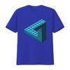 Escher Toy Bricks Aqua S To 5xl Made In The Au Usa T Shirt Vintage Washed Homme Top For Everyday Wear Fashion Streetwear Casual