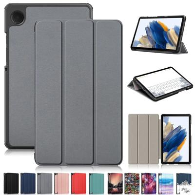 Pouzdro na tablet pro Samsung Tab A9 8,7" Skládací magnetický kožený stojánek Tablet Funda pro Galaxy Tab A9 8,7 palce 2023 Pouzdro Coque Sm-x110 X115