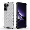 Transparent Phone Case For Xiaomi Poco X7 Pro Anti-knock Honeycomb Armor Back Case For Poco X7 Pro 5G Cover For Poco X7 Pro Case