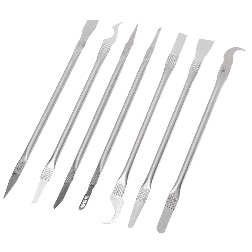 10 PCS Double Ended Metal Spatula Set Ultra Thin Repair Tool Kit  Electronics Repair