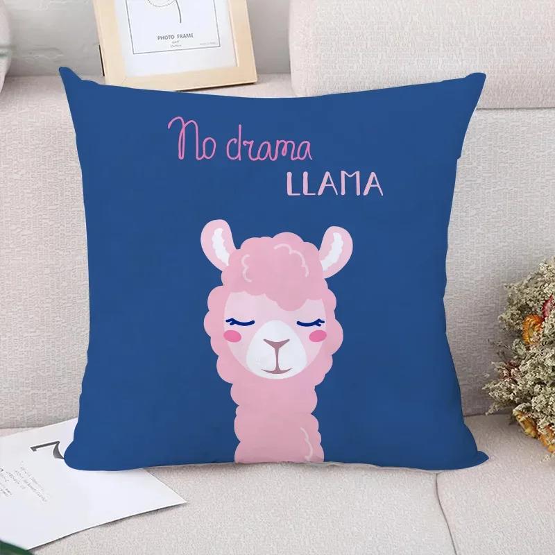 Alpaka Couchkissen Zierkissenbezüge Dekorative Sofakissen Kissenbezug x Einzelbettwäsche Kurzplüsch Bett