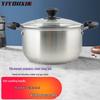 Yiyouxin 3L Stainless Steel Multi-Stove Soup Pot