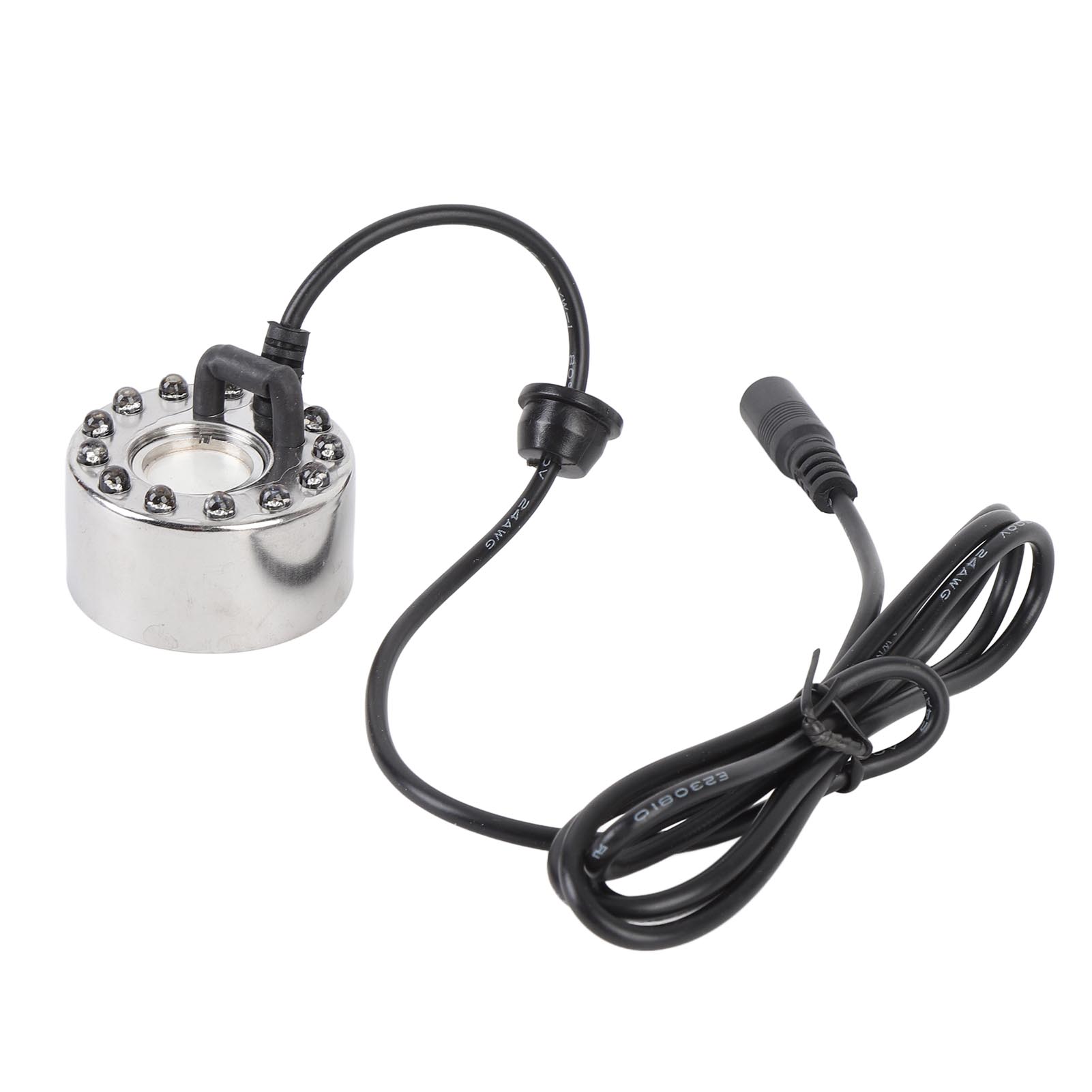 

Генератор тумана 350 мл H с 12 светодиодами с изменяющимся цветом, контроллер тумана 24 В, распылитель, машина для тумана для водного фонтана, пруда, ЕС