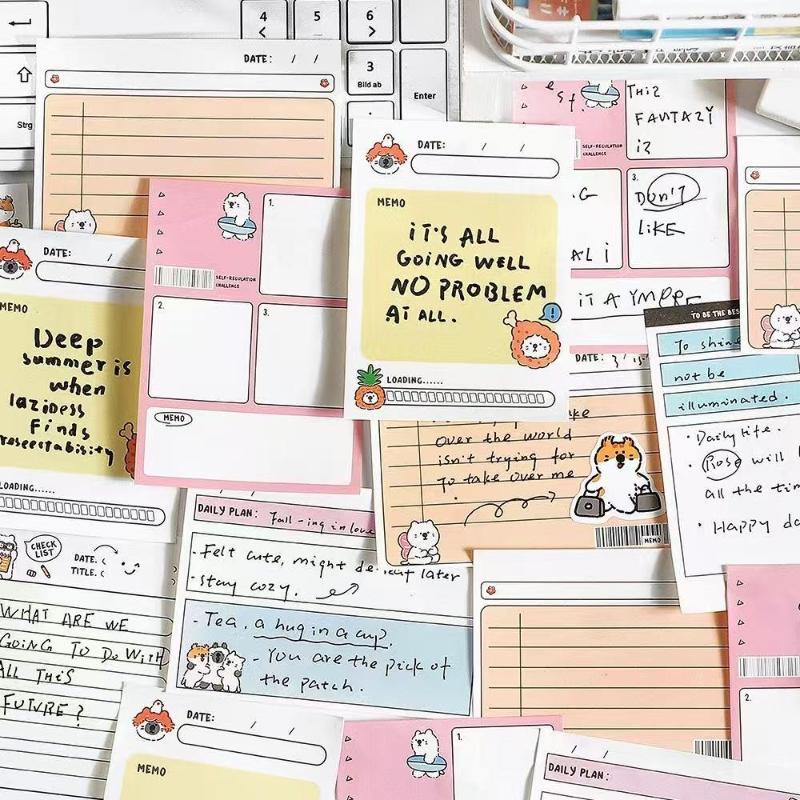 Office School Supplies A Note A Day Ins Korean Style Cute Check in Plan Note Study List N Times Sticky Kawai Stationery Gift