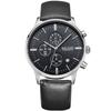 Canvas Strip Steel Mesh Belt Watch Multi-Function Chronograph Men'S Quartz Watch Waterproof Men'S Watch 2011