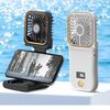 Mini Portable Handheld Fan USB Rechargeable Desktop Air Cooling Fan Foldable Neck Fan  Summer Use