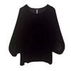 Women's Mulberry Silk Velvet Loose Top