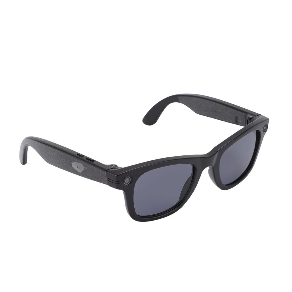 Smarte Brille 720P KI-Fotoerkennung Bluetooth 5.3 Musik und Anrufe IP65 Wasserdicht Smarte Kamera Brille