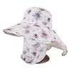 Hat Women's Summer Sunscreen Big Eaves Sun Hat Shawl Mask Integrated Neck Protection Tea Hat Outdoor Sun Hat Face Cover