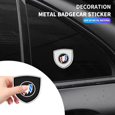 3D Metal Shield Stickers Trunk Exterior Car Styling Accessories For Buick Excelle XT Excelle GT Regal LaCrosse Park Avenue GL8