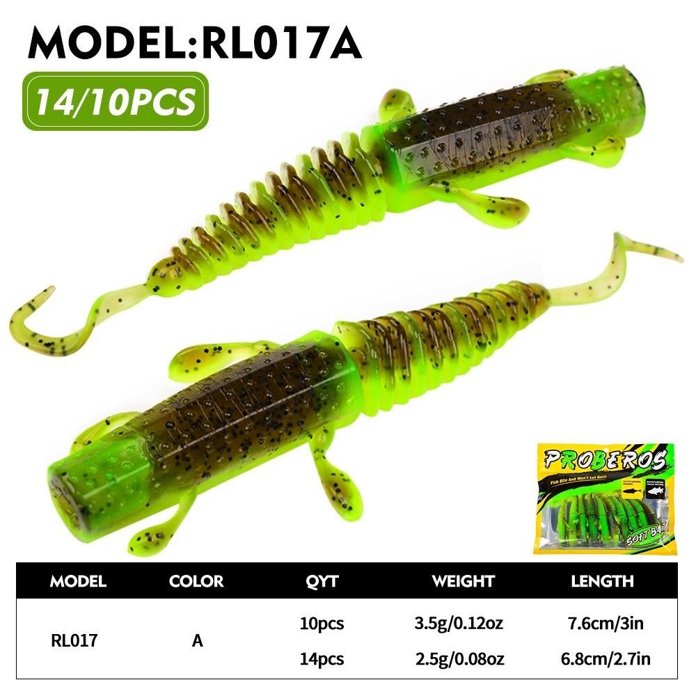 10pcs 7.6cm Soft Lures 3.5g Crankbait Lure Portable Swimbait Lure Pesca Gear