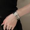 European-American Open Arm Cuff Bracelet - High-End, Versatile, and Exaggerated Fashion Jewelry for Women