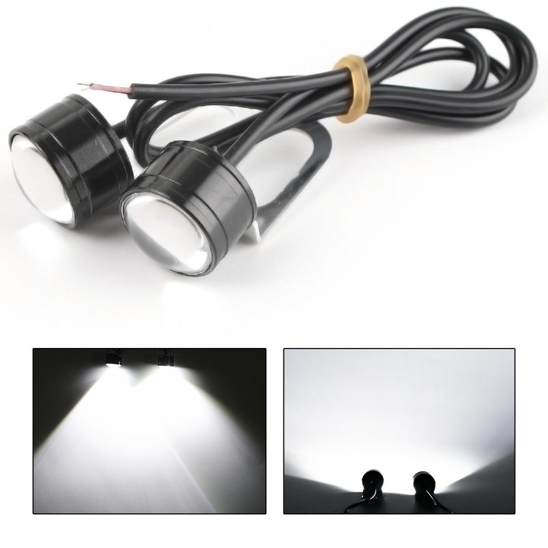 LED Auxiliary Motorcycle Headlight Fog light Accessories Motorcycle Mini Driving Light Spotlight Auto 12V Daytime Waterproof DRL