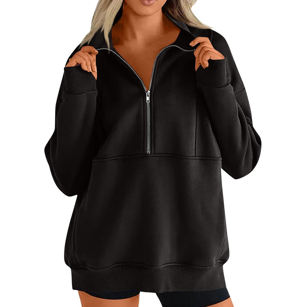 Womens Casual Long Sleeve Drawstring Sweatshirt Pullover Tops Loose Oversized Clothes