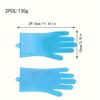 [Dishwashing Gloves] Durable Silicone Imitation Leather | Household Waterproof Washing, Washing Vegetables, Cleaning Tools, Kitchen Dishwashing Gloves