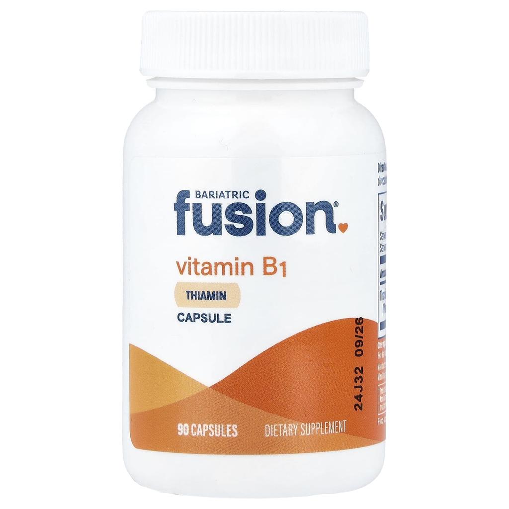 Vitamin B1, 90 Capsules (100 Mg Per Capsule)