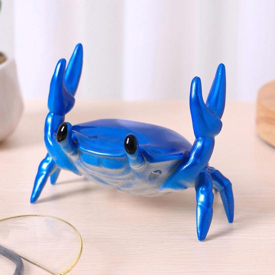 Phone Stand Compact Size Crab Design Mobile Phone Holder Pen Storage Desk Organizer Desktop Supplies Holder Office Decoration