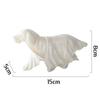 Creative Halloween Ghost Glow-in-the-Dark Dog Resin Statue Halloween Resin Ornaments Home Holiday Party Decorations