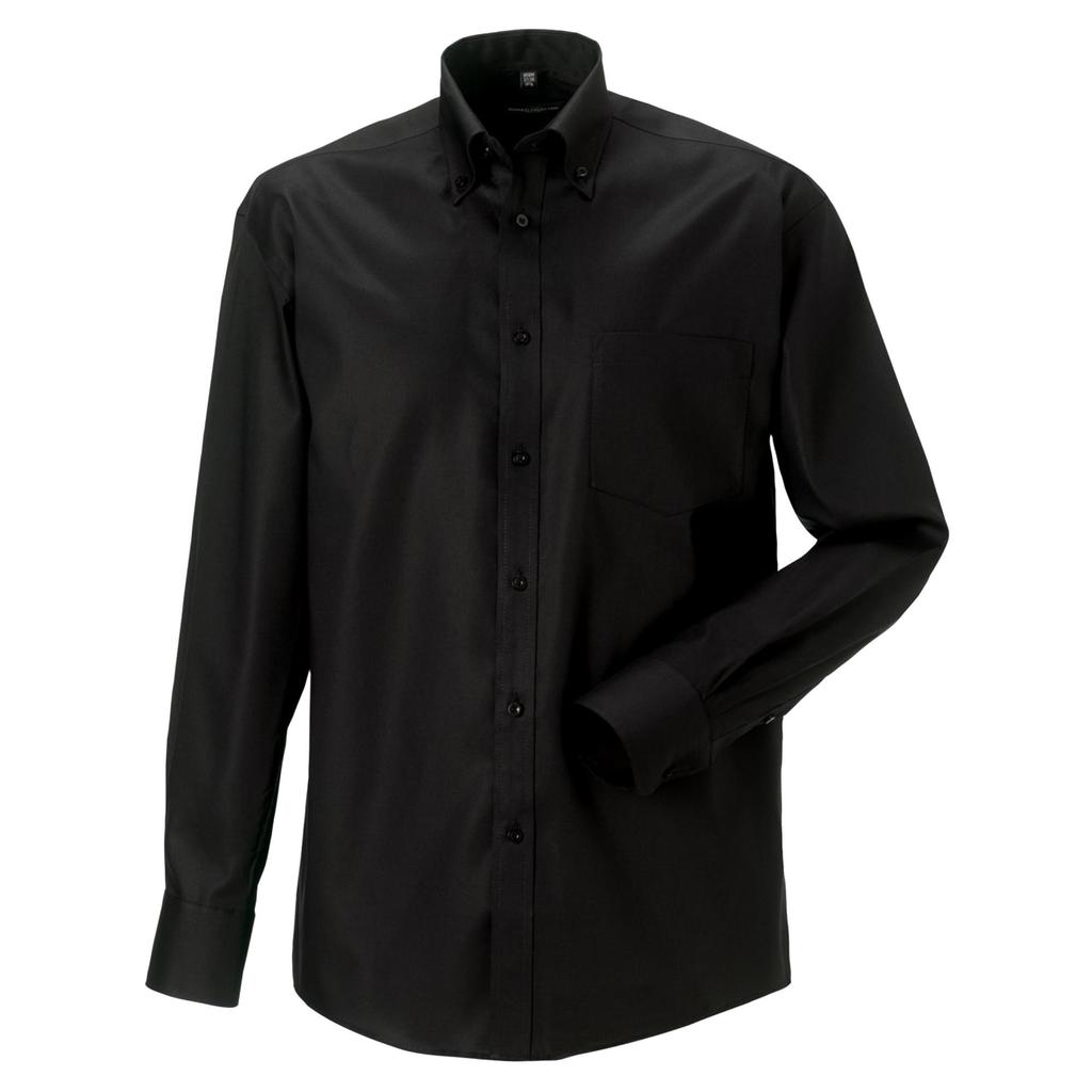 Russell Collection Mens Long Sleeve Ultimate Non-Iron Shirt
