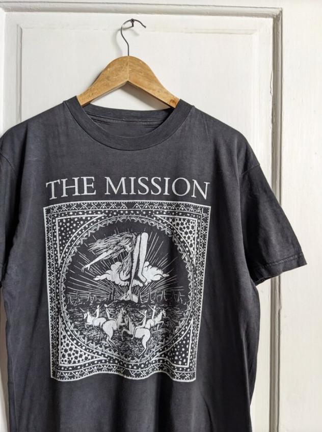 Band The Mission Rock Adult Unisex T-Shirt Full Size EG314 M