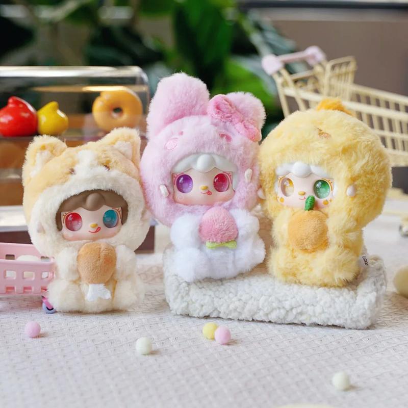 Yooki V10 Goumet Restaurant Series Cute Plush Doll Blind Box Mystery Box Kawaii Bag Pendant Collectibles Decor Trend Toy Gift