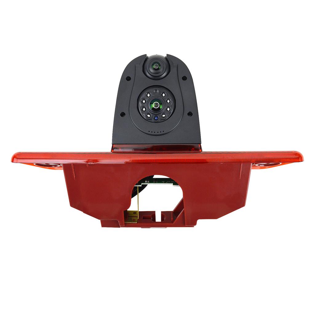 Dual rear view camera in the STOP lamp cover for FIAT DUCATO CITROEN JUMPER PEUGEOT BOXER CVBS NTSC/AHD 1080P