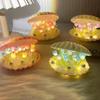 Acrylic Flowers DIY Tulip Night Light Handmade Decorative Atmosphere Light Tulips Flower Table Lamp Bedroom Atmosphere Light