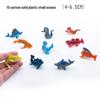 "1-9 inch Plastic Animal & Dinosaur Model Toy Set"