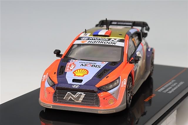 

Ixo Hyundai i20 N Rally 1 2025 Monte Carlo Rally Korea 1/43 #16 A. Fulmo/A.