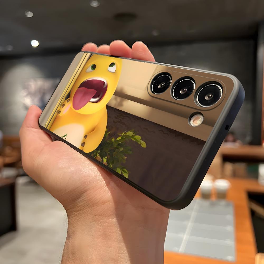 C-Cute N-Nailong Phone Case For Samsung A56 A36 A26 A16 A15 A25 A35 A55 A14 A34 A24 A54 Black Soft Shell