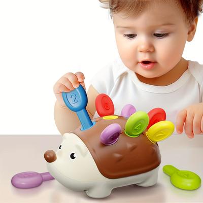 Igel Montessorri Lernspielzeug, Pädagogisches Zähl- und Sortierspielzeug