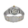 Seiko 50 Meters Waterproof Automatic Steel Strap Men's Watch White Dial SNKP22J1