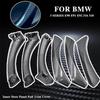 Full Set Interior Door Handles for BMW 3Series E90 E91 318 320 325 328 330 335 Part Inner Doors Panel Handle Bar Pull Trim