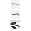 ZENOTTIC Casual Geometric Round Optical Prescription Eyeglasses Frames for Men Women Ultralight Acetate Spectacle Frame