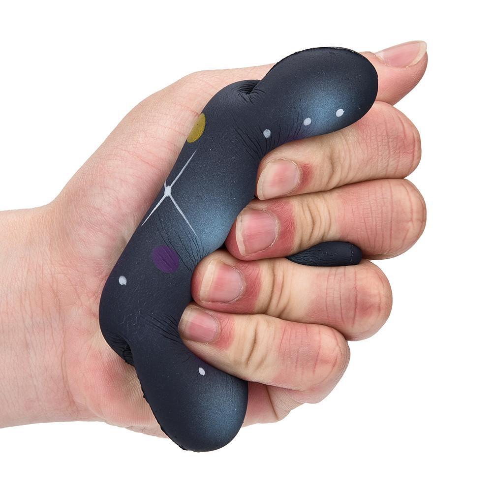 Star Shape Slow Rising PU Stress Toy for Squeezing Hand Exercise and Relaxation Suitable for Home Office School Use