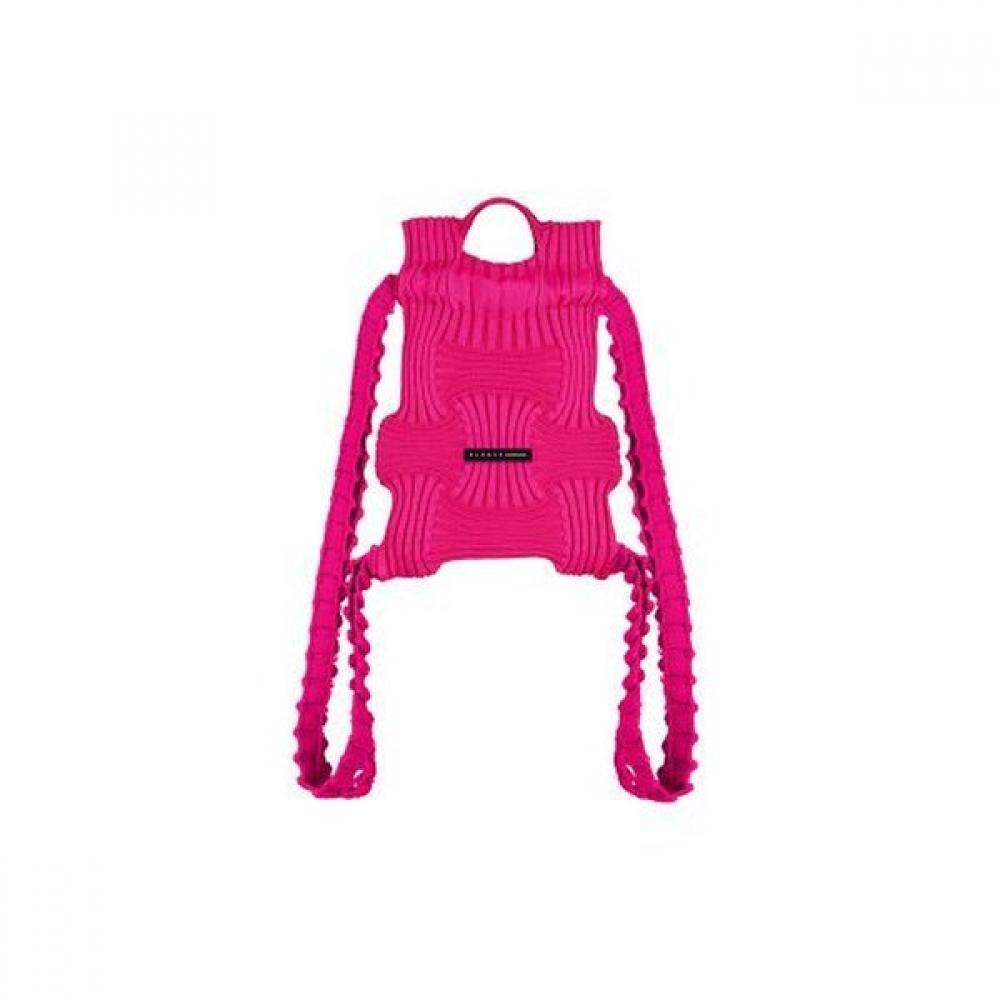 Pleatsmama Mini Bow Backpack Pink