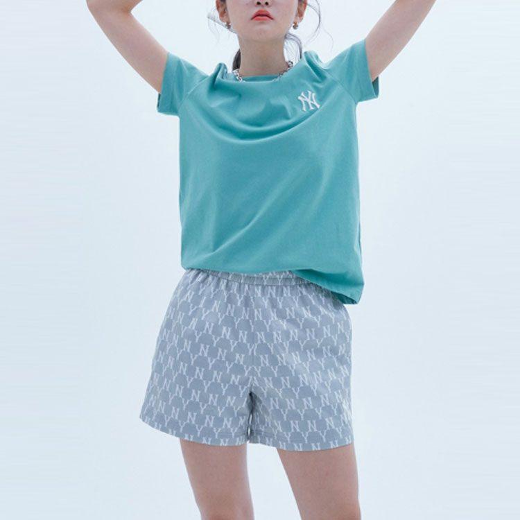 MLB Set-in Sleeve T-Shirt Unisex Green 31TS03131-50K