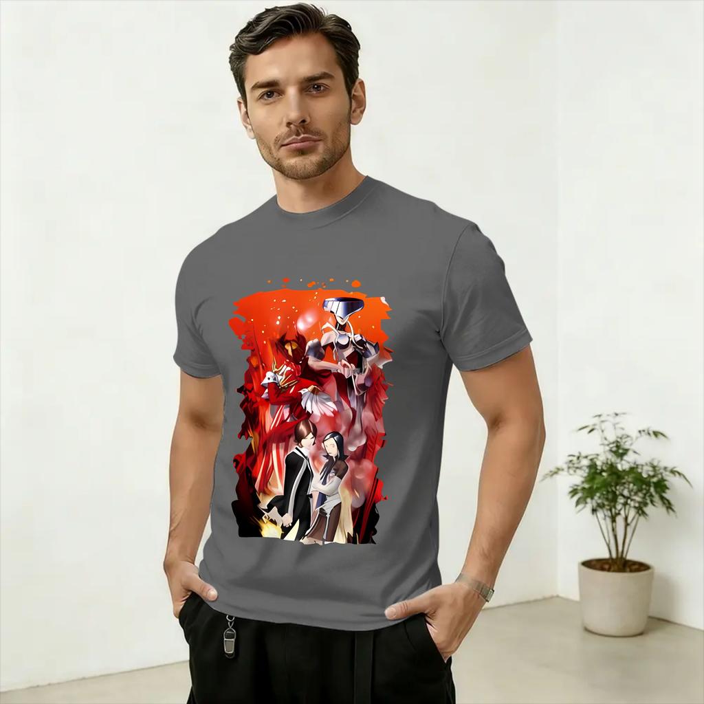 PPersonas 2 Innocent Sin T Shirt for Unisex Cotton Funny TShirts Round Collar Tees Short Sleeve Clothing 4XL 5XL