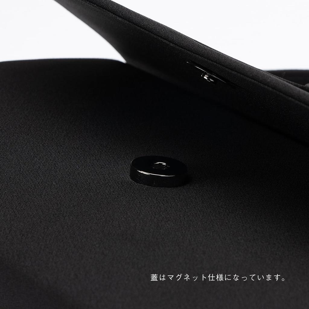 Black formal bag for women, suitable for weddings, funerals, graduations, and other formal occasions. Product code: A220-2.