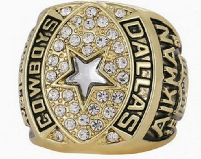Реплика перстня чемпиона Супербоула Dallas Cowboys 1992 года - В наличии