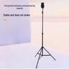 2.1m Carbon Steel Adjustable Live Streaming Tripod with Phone Holder and Fill Light