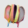 Spliced Contrast Shoulder Bag Multi-compartment Large Capacity Waterproof Crossbody Bag