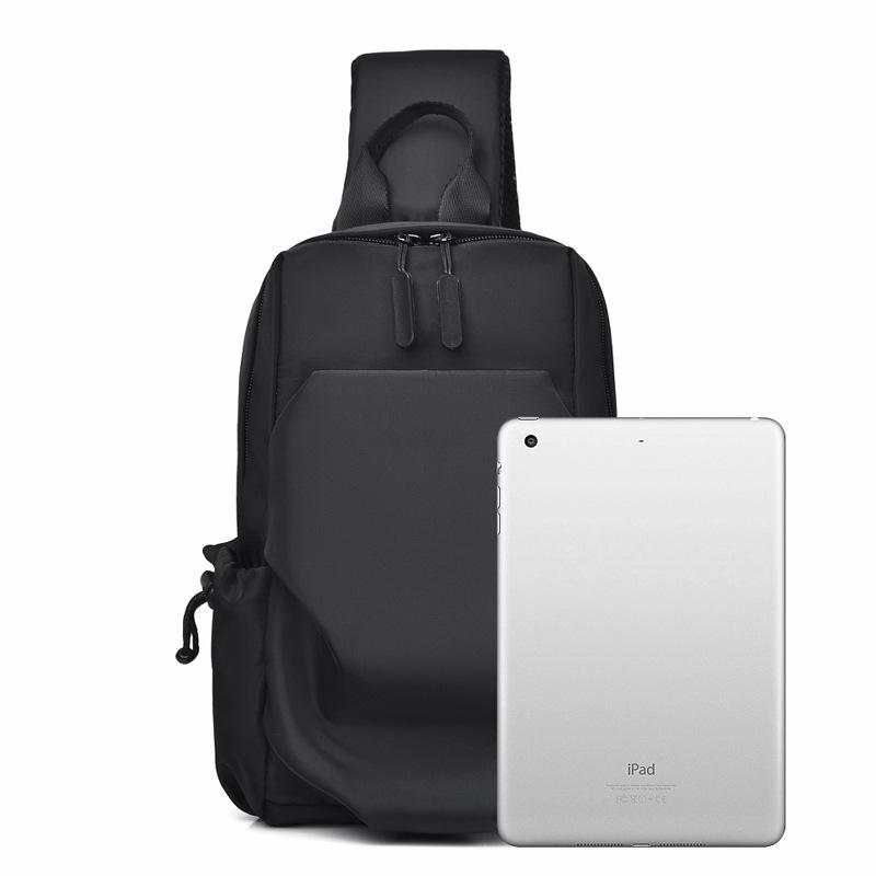 Geantă pentru sâni Tendință la modă Geanta încrucișată Geanta de umăr Geantă de mesaje casual pentru bărbați Rucsac mic cu logo imprimabil