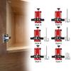 Cabinet Door Installation Positioner for Cabinetry Professional Aluminum Alloy Accessories Cabinet Installation Clamp Panel Clip